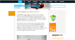 Desktop Screenshot of guerrillerosglobales.com